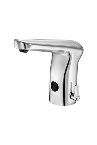 Eca 108108017 Pilli Çift Su Girişli Fotoselli Lavabo Bataryası