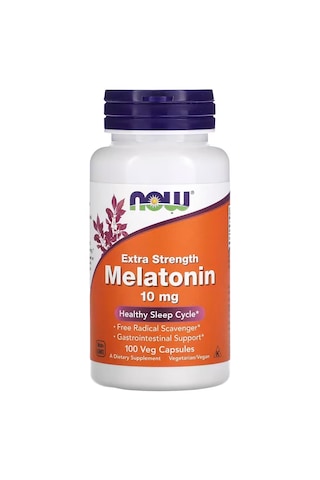 Now Foods, Extra Melatonn, 10 Mg, 100 Veg Caps