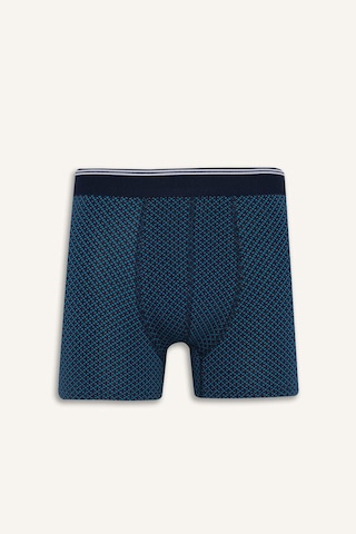 Defacto Regular Fit Baskılı 3lü Boxer D2314ax25aunv135 Lacivert