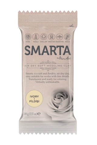 Smarta Modelleme Hamuru 100 Gr Fildişi