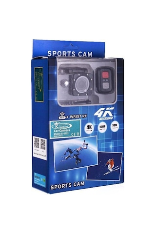 4k Wıfı Ultra Hd Ful Aparatlı Aksiyon Kamera Kumanda