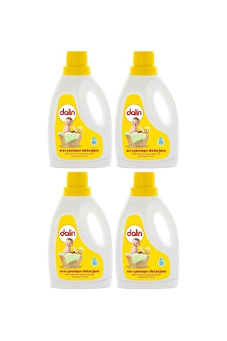 Çamaşır Deterjanı 1500ml Klasik 4 Lü Set Diğer