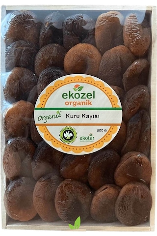 Ekozel Organik Kuru Kayısı 500 G