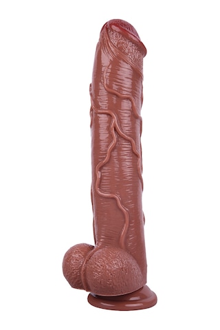 Zaga Oyun 32cm Ultra Realistik Vantuzlu Dildo Penis