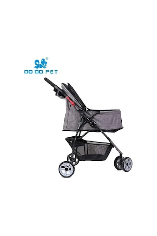 Do Do Pet Üç Tekerlekli Katlanabilir Küçük Irk Kedi Köpek Arabası 15 KG