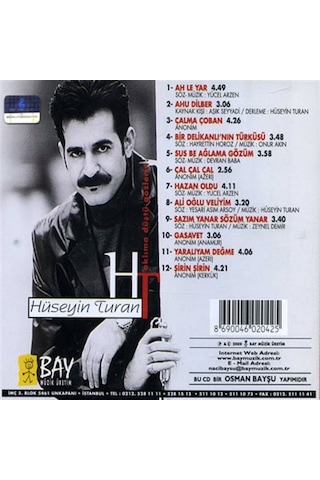 Hüseyin Turan - Aklıma Düştü Gözlerin (Cd)