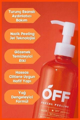 Cosmetex Roland Kankitsu Ohji Off Narenciye Özlü Arındırıcı Peeling Jeli