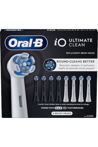 Oral-b İo Ultimate Clean 8 Adet Yedek Başlık Seti