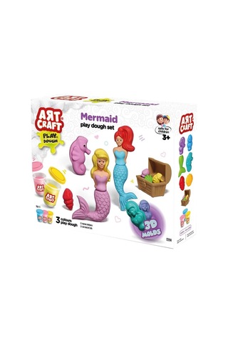 03994 Art Craft Deniz Kızı Hamur Set 168 Gr -fentoys Çok Renkli