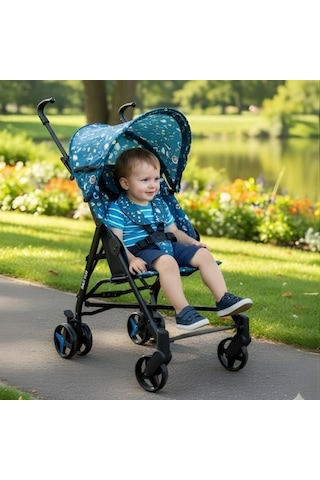 Maxi Taxi Cosmos Baston Bebek Arabası -mavi MAXITAXI.088