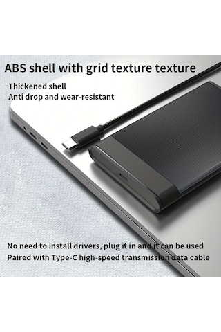 Fastbuy Dream011 Hızlı 3.0 Usb Taşınabilir 320gb Sabit Disk Type-c, Hafif Dayanıklı Tv Bilgisayar Uyumlu