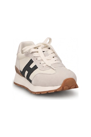 Ayakkabı Fuarı Elit Hml262-1135 Kadın Klasik Sneaker Beyaz