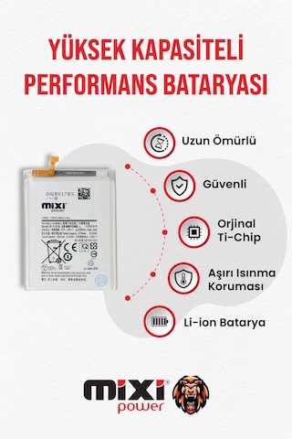 Samsung Galaxy Note 10 Plus Uyumlu Tam Kapasite Batarya