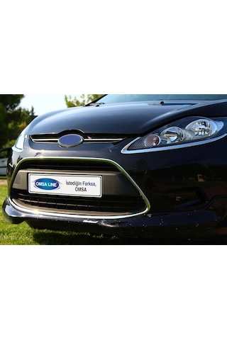Ford Fiesta Krom Ön Panjur 2 Parça 2009-2013 Arası