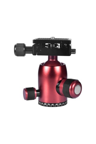 Jusino Bs-08Q  Tripod Kafası Kırmızı