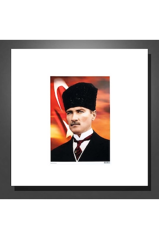 10 Adet Mustafa Kemal Atatürk Poster A4 Poster Ebat: 29,7 Cm X 21 Cm