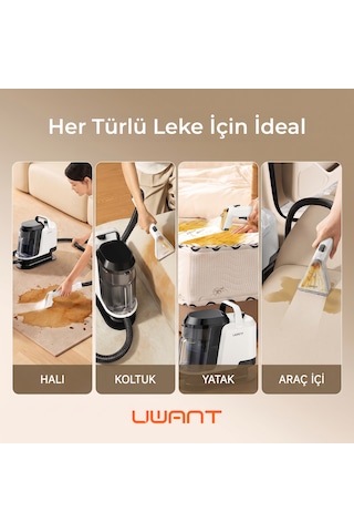 18.000pa Emiş Gücü 600w Halı Koltuk Yıkama Ve Leke Çıkarma Makinesi - Y100
