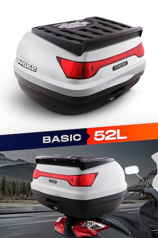 Wogen Wg52 Basic Arka Çanta Beyaz Beyaz