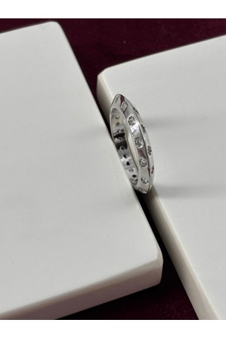 Küçük Taşlı Silver Yüzük Silver