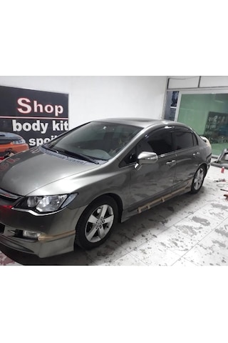 Honda Cıvıc Fd 6 Marşbiyel Takımı Boyasız Fiber