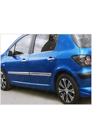 Peugeot 307 Hb Krom Yan Kapı Çıtası 4 Prç. 2000 ve Üzeri P.çelik
