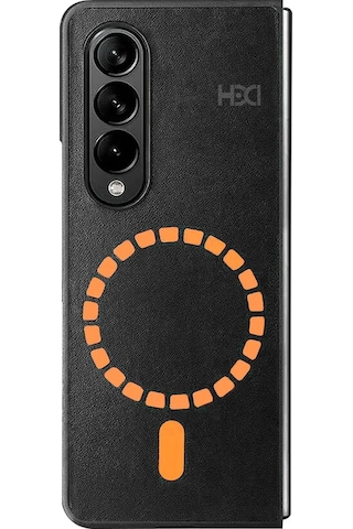 Samsung Galaxy Z Fold 3 Kılıf Hbc-156 Forum Magneticsafe Kapak - Siyah