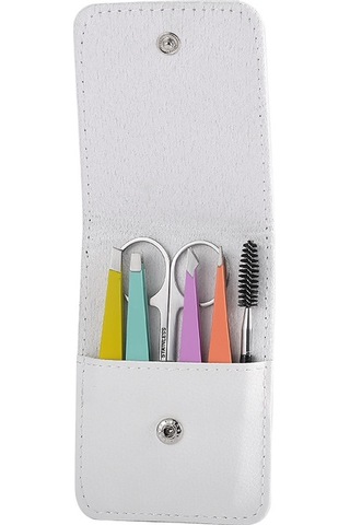 Sones 6'sı 1 Arada Paslanmaz Çelik Kaş Düzeltme Seti Renkli