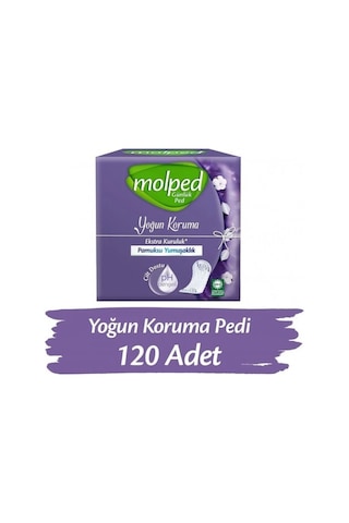 Molped Günlük Ped Süper Ekonomik Yoğun Koruma 60 Lı X 2 Adet PKT.MOLPED.026