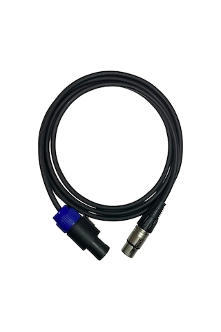 Rhn Spxf10 Speakon Xlr Dişi 10 Metre Pasif Hoparlör Ve Amfi Kablosu