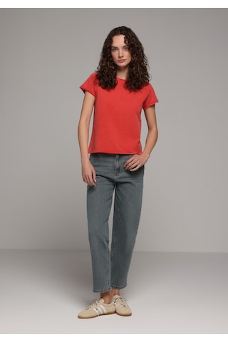 Colin's Colins Regular Fit Yuvarlak Yaka Düz Kadın Kirmizi Kısa Kol Tişört Cl1081966 Q1.v1 Red Kırmızı