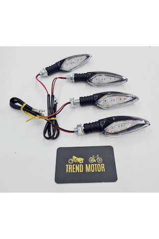 Sinyal Takım 4lü Set Led Sarı Işık - Motosiklet Cg Unıversal