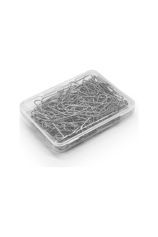 Padalink 120 Adet U Şekilli Nikel Krom Tel Takoz, Gümüş, 0.7mm Çap, Plastik Depolama Kutusu İle, El Sanatları, Seramik, Pendent Tasarımı İçin - Kolay Kullanım, Uniform Boyut Gümüş