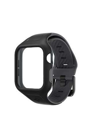 Spigen Apple Uyumlu Watch Seri 6/Se/5/4 (40 MM) Ile Kılıf Liquid A-Black