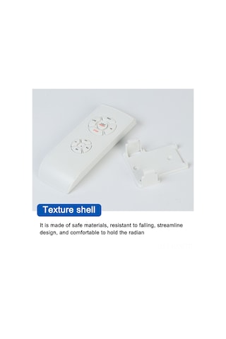 Kosona 110v Akıllı Kablosuz Kumanda Anahtarı - 50m Uzaklıkta Kontrol, 3 Seviye Rüzgar Hızı, 1-8 Saat Zamanlayıcı, 200w Yük Kapasitesi Pil Dahil Değil