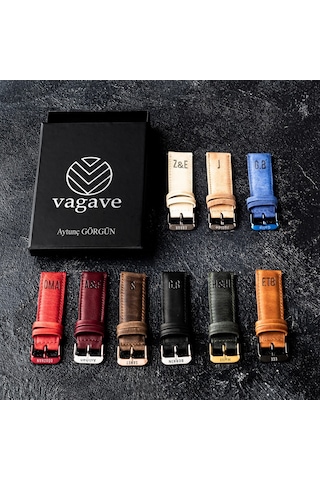 Vagave Samsung Uyumlu Active / Watch / Gear 20 Mm / 22 Mm Deri Kordon (482085373)