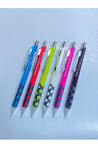 Mikro Mk 9001 0.5 Uçlu Versatil Kurşun Kalem 6 Lı Set Karışık