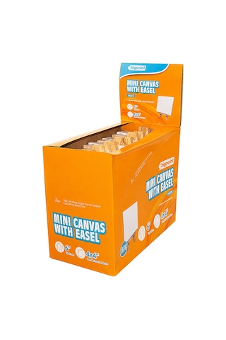 Bigpoint Mini Tuval 4x4" 10cm X 10cm + Şovale X 10 Adet