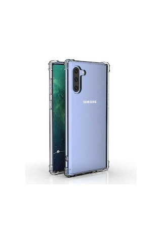 Galaxy Note 10 Kılıf Zore Nitro Anti Shock Silikon Renksiz