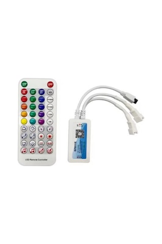 Sp611e Sese Ve Müziğe Duyarlı Argb Pixel Magic Ir Kontrol 5-24v Çift Çıkışlı