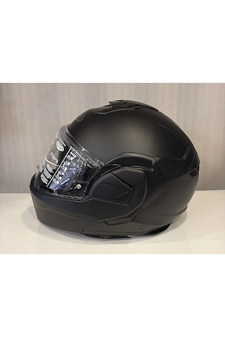 Kask Caberg Trip Mat Siyah Nfc + Pinlock Parlak Siyah
