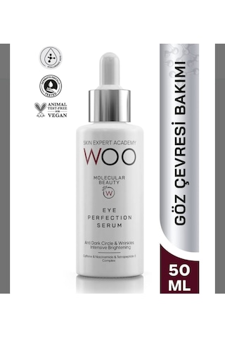 Woo Skin Expert Academy Göz Altı Torba, Halka Ve Morluk Karşıtı Serum 50 Ml