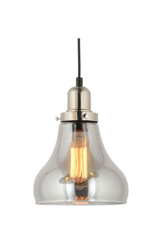 Lampaluce Cono Modern Sarkıt Salon Avizesi Tekli Krom 20X70Cm