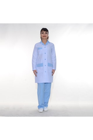 Antibakteriyel Kumaş Önlük+pijama Takım