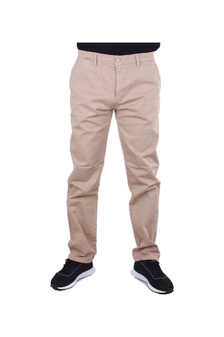 Twister Togo 728 Bej Yüksek Bel Rahat Paça Erkek Kanvas Pantolon Bej