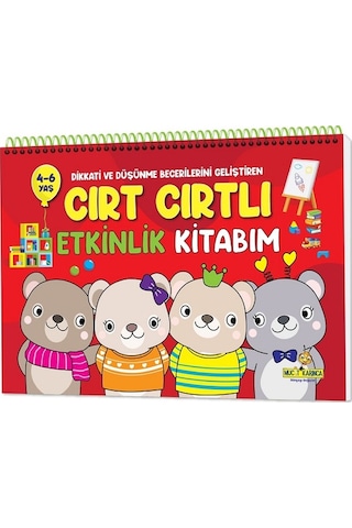 Cırt Cırtlı Kitap Okuma-yazmayı Öğreniyorum Yaz-sil 4-7 Yaş