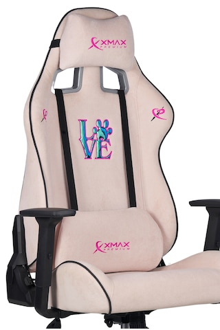 Xmax / Rio Plus Love Açık Pembe Su İtici Lüks Kadife Şönil Kumaş
