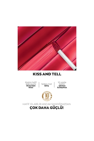 Avon Power Stay Liquid Stain Ruj Kiss And Tell