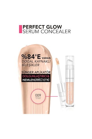 Perfect Glow Nemli Ve Aydınlık Bitişli Sünger Aplikatörlü Serum Concealer 8682536115049 009c3sılk