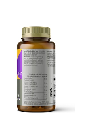 Talya Hidrolize Kollajen İçeren Takviye Edici Gıda Tip I ve Tip III Kollajen 60 Tablet