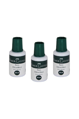 Faber Castell Daksil Sıvı 20 Ml - 3 Adet